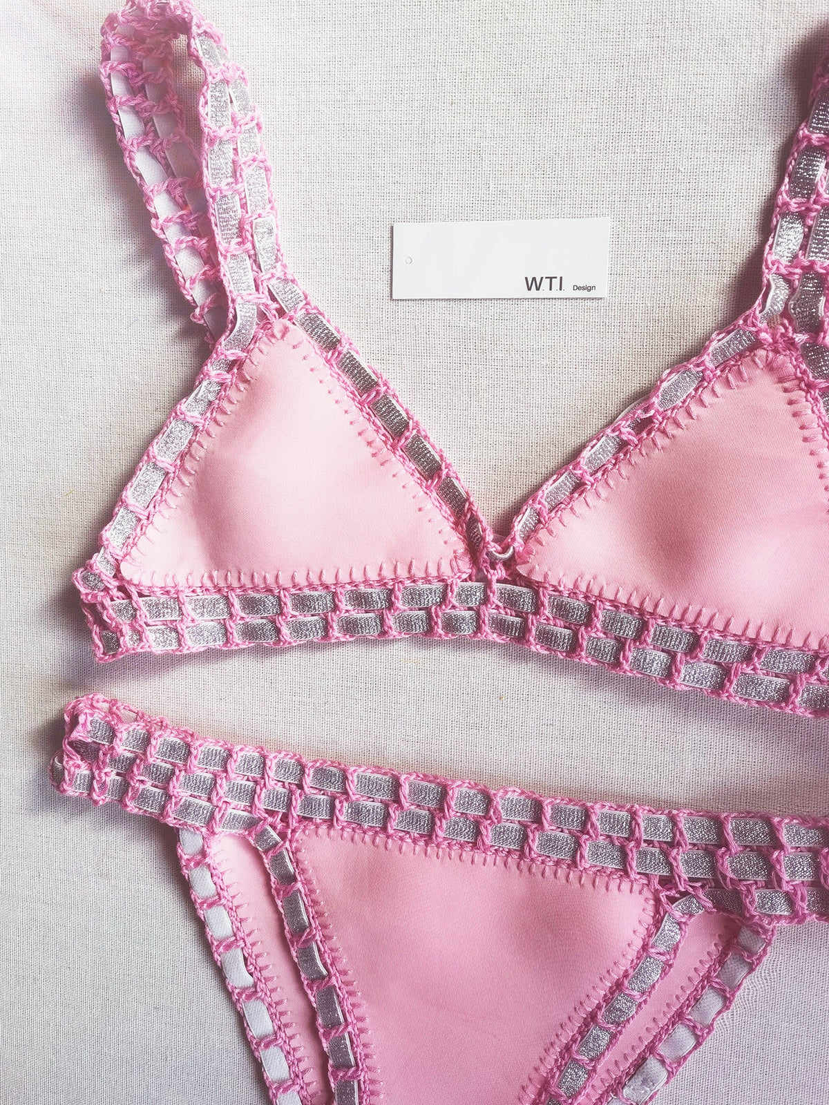 Reversible Neo Crochet Bikini Set
