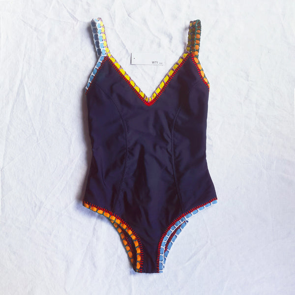 完売品)Tapeyarn Crochet Onepiece