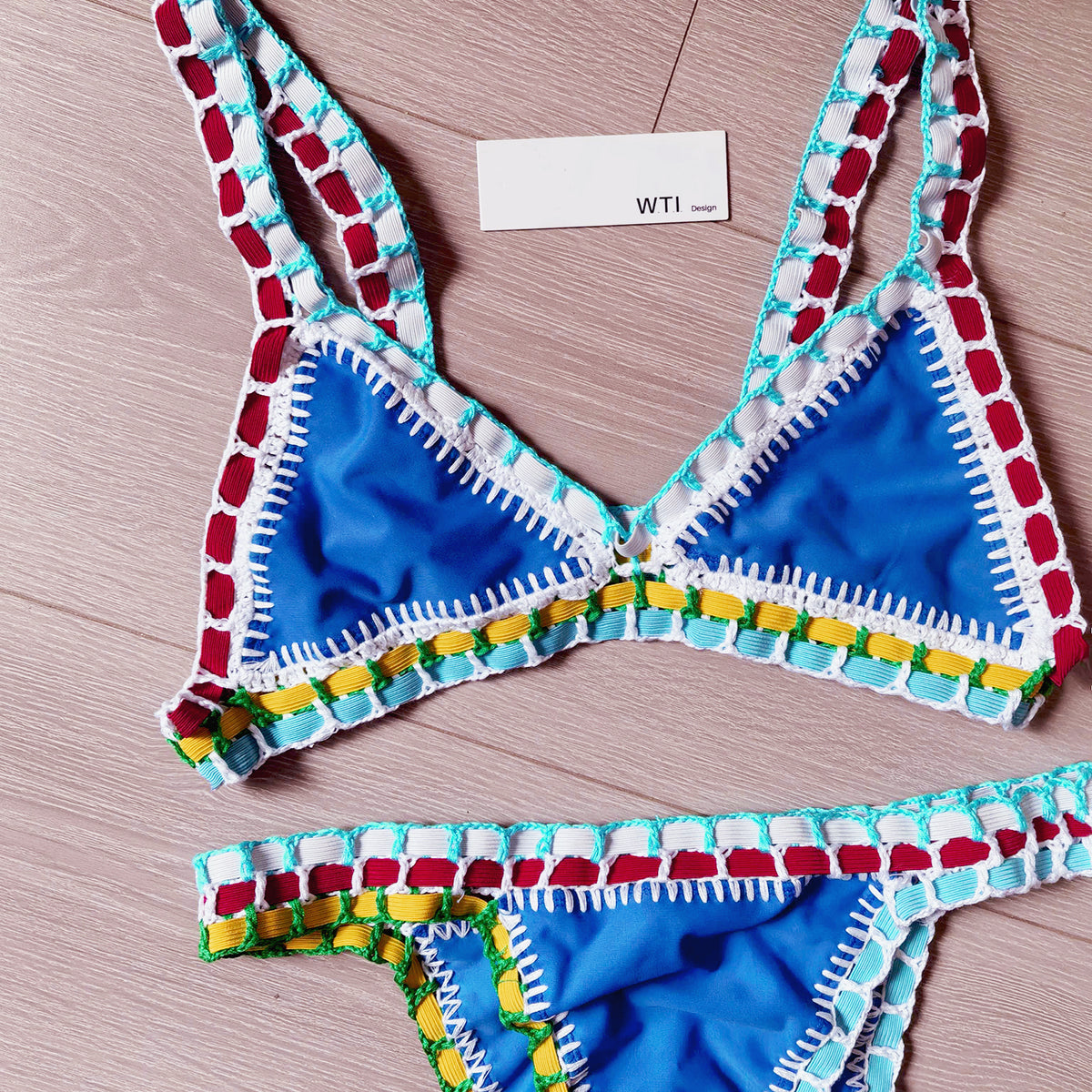 Reversible Neo Crochet Bikini Set