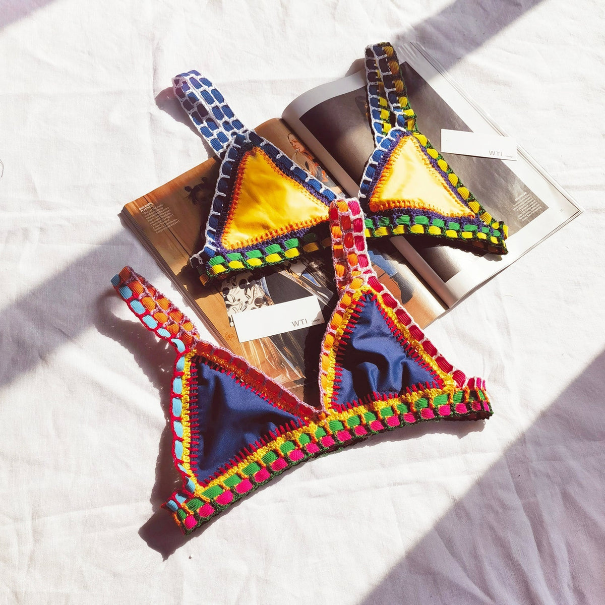 Reversible Neo Crochet Bikini Set