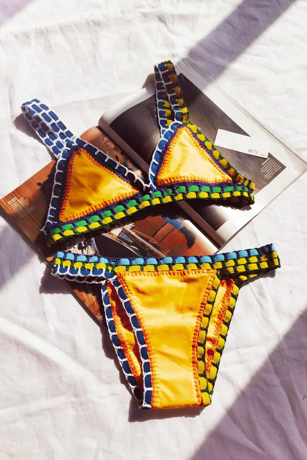 Reversible Neo Crochet Bikini Set