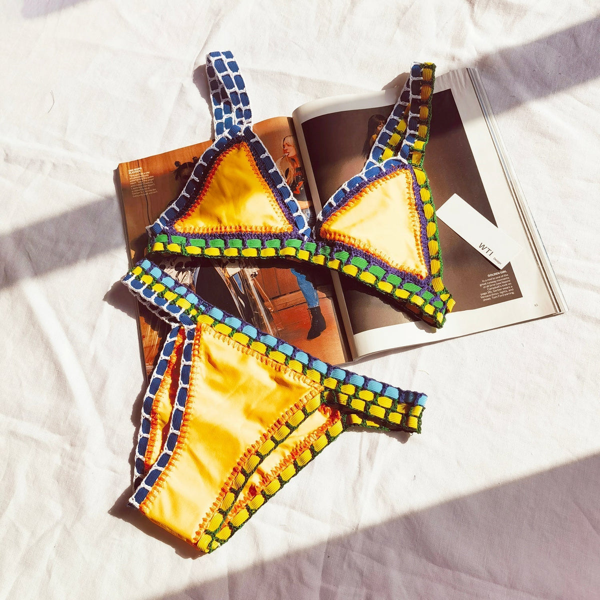 Reversible Neo Crochet Bikini Set