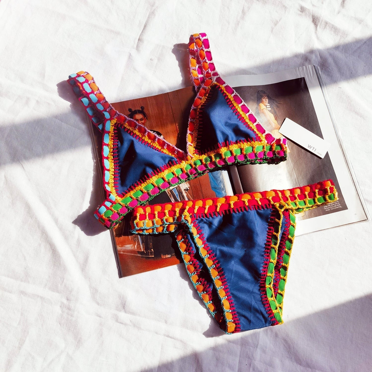 Reversible Neo Crochet Bikini Set