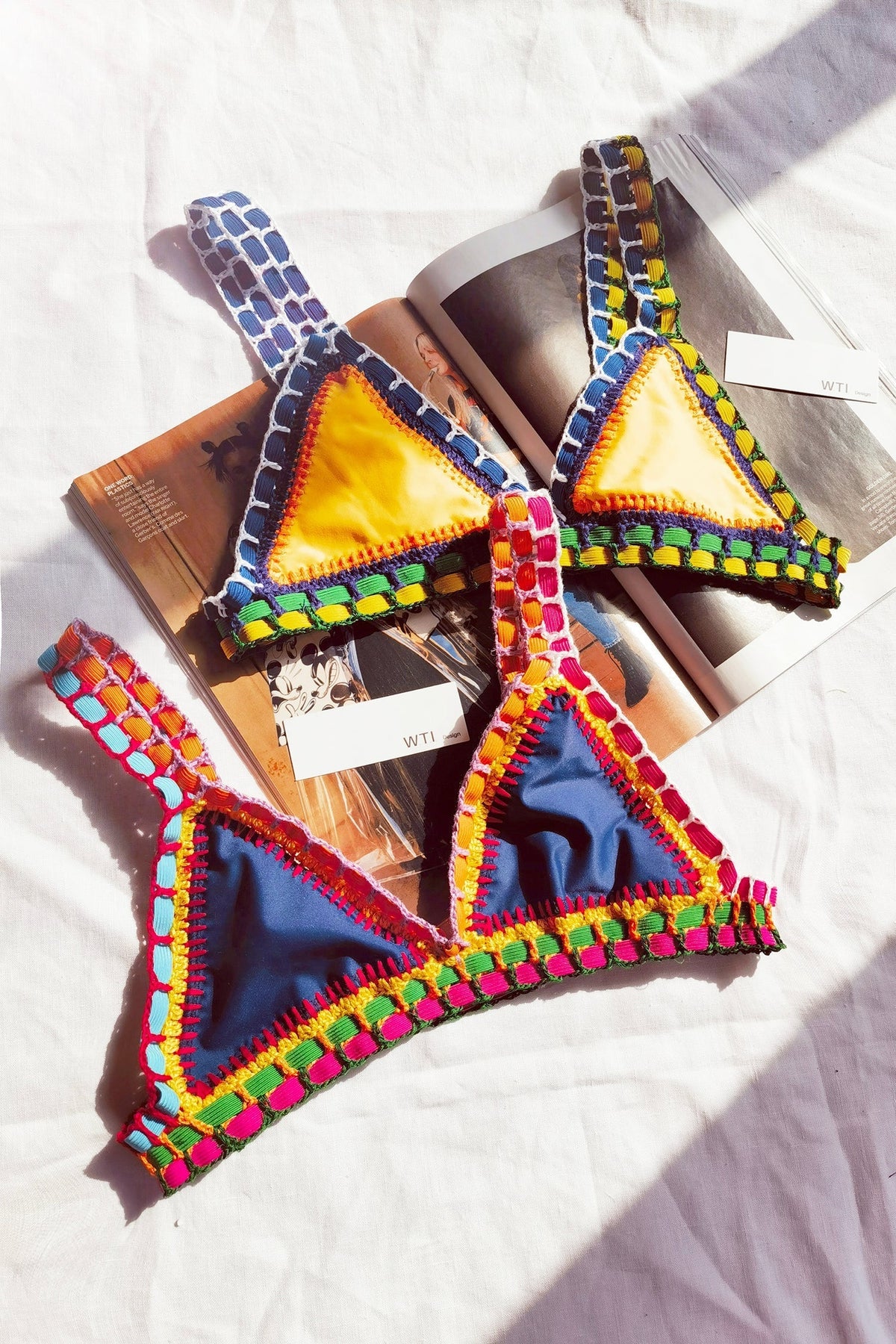 Reversible Neo Crochet Bikini Set