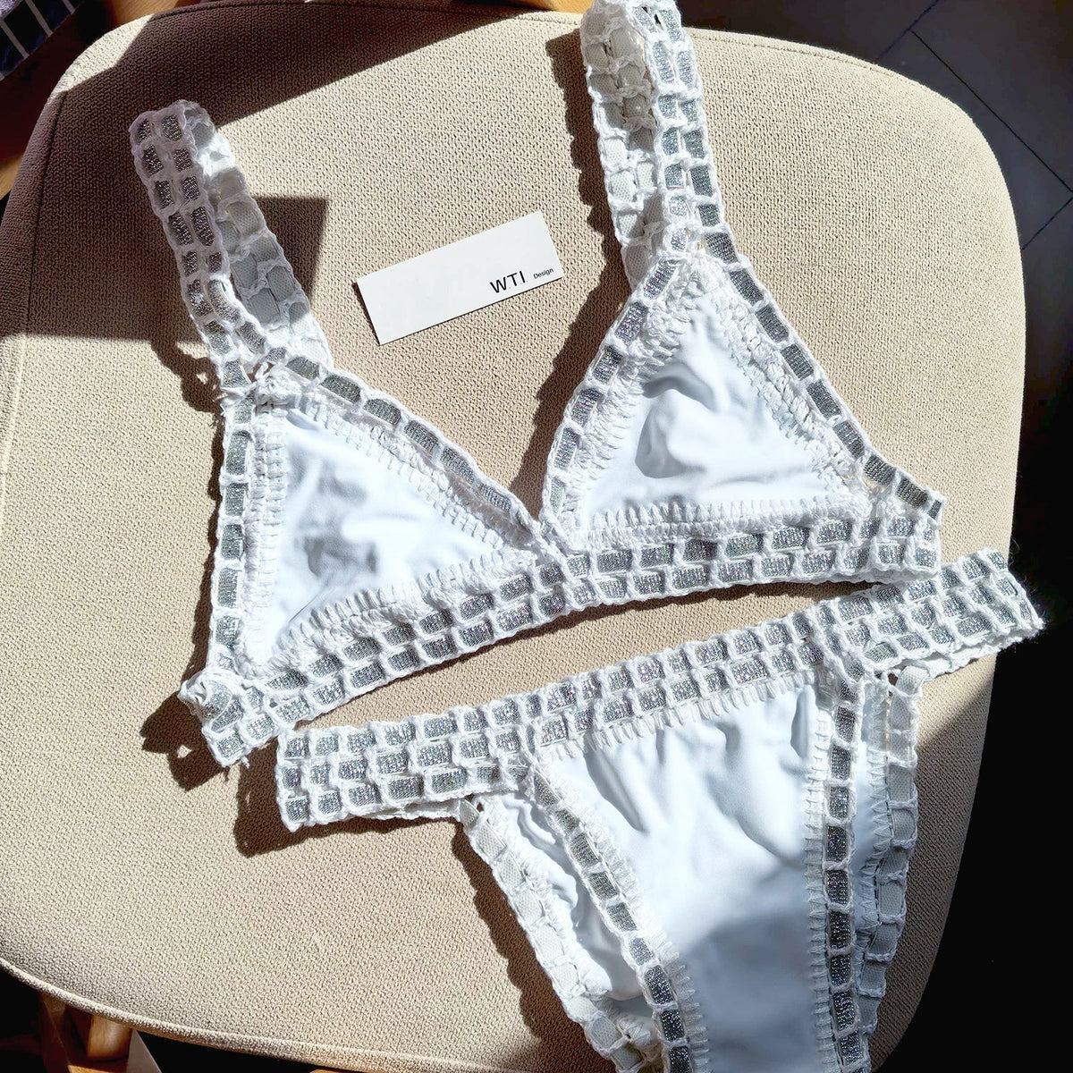 Reversible Neo Crochet Bikini Set