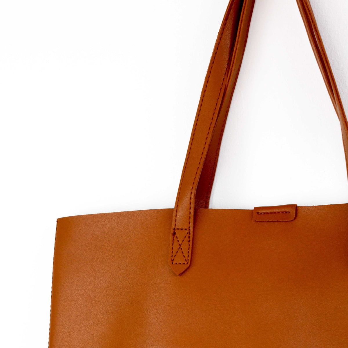 Oversized Tote Bag - Burnt Orange - worthtryit.com