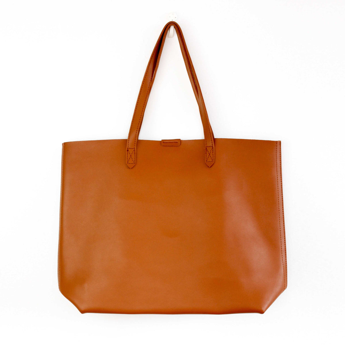 Oversized Tote Bag - Burnt Orange - worthtryit.com