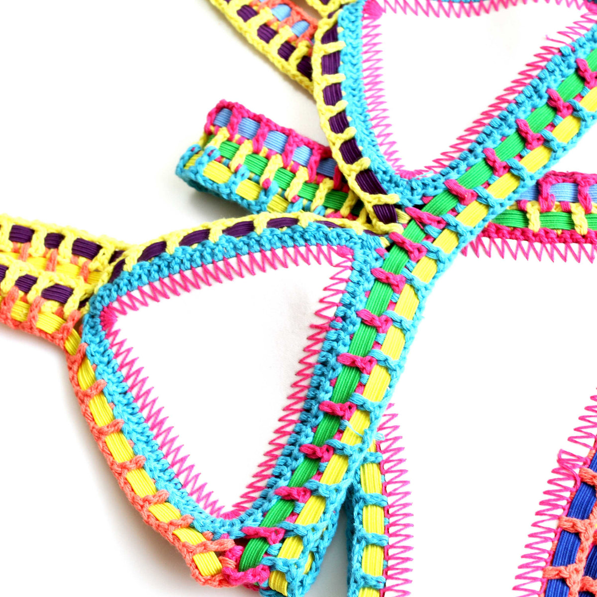 Reversible Handmade Neo Crochet Bikini Suit - worthtryit.com