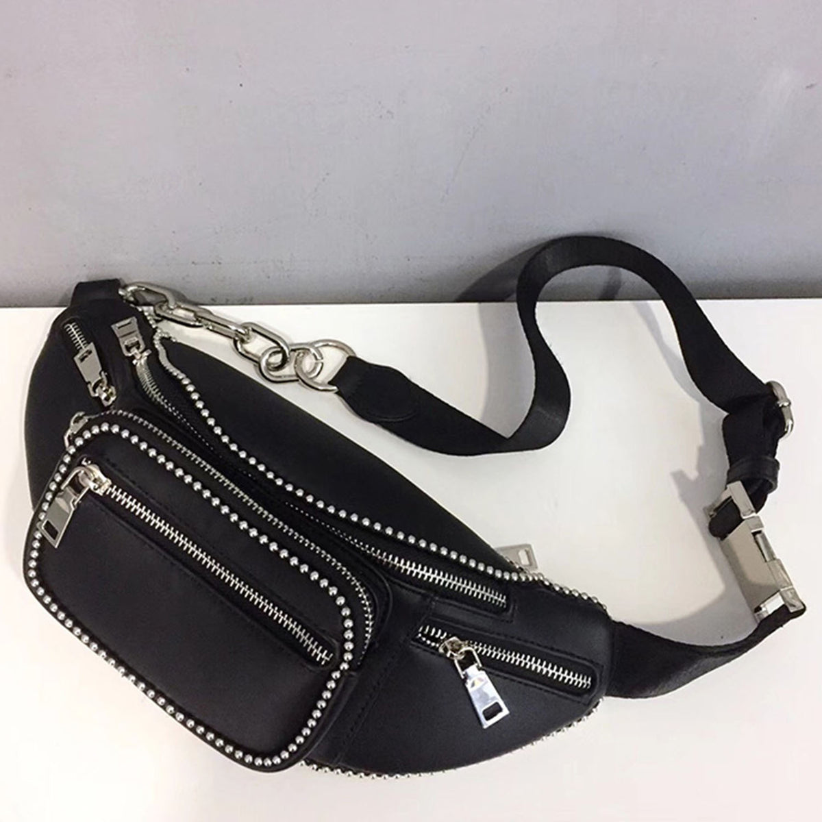 Faux Leather Fanny Pack - worthtryit.com
