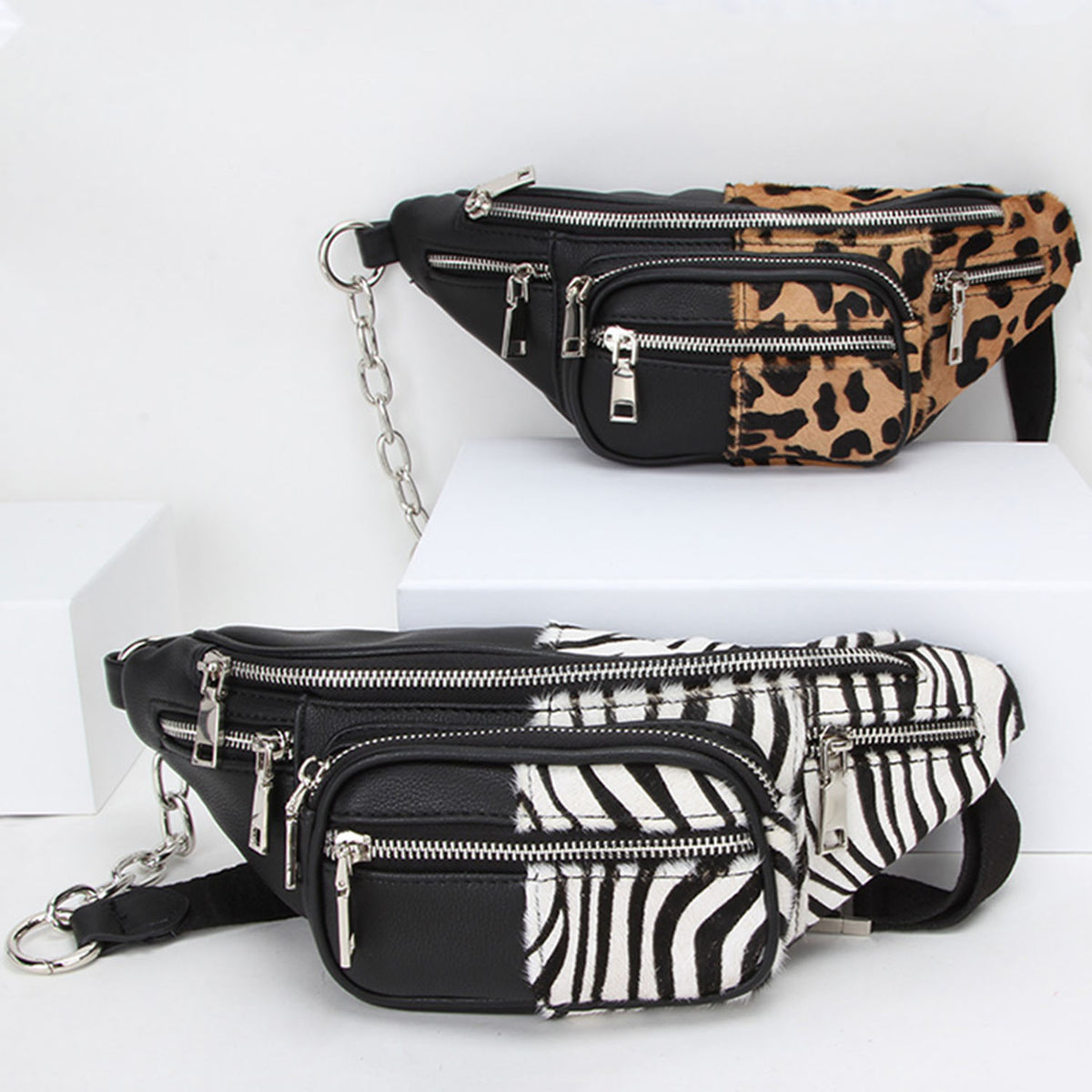 Faux Leather Fanny Pack - worthtryit.com