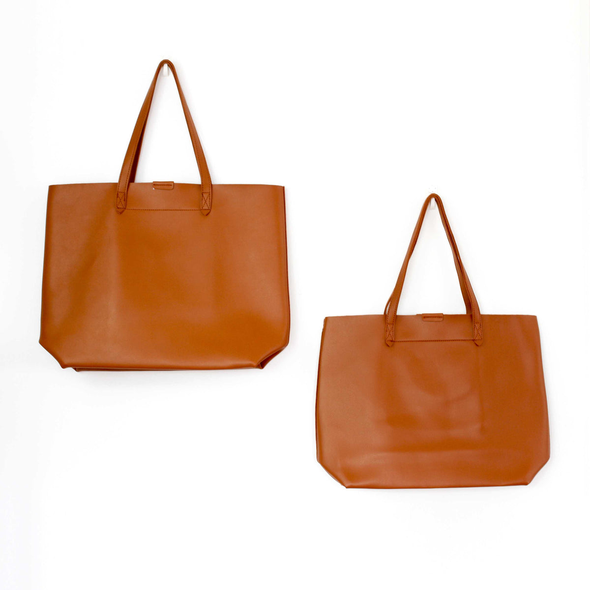Oversized Tote Bag - Burnt Orange - worthtryit.com
