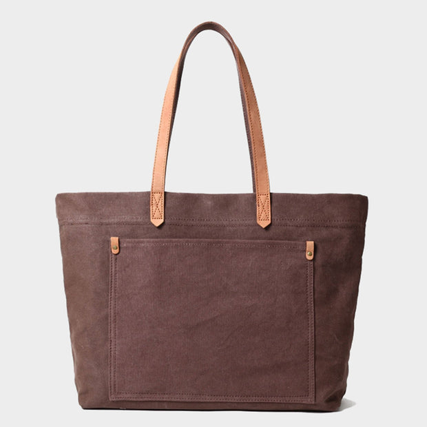 Canvas Tote Shopping Bag (L) - worthtryit.com