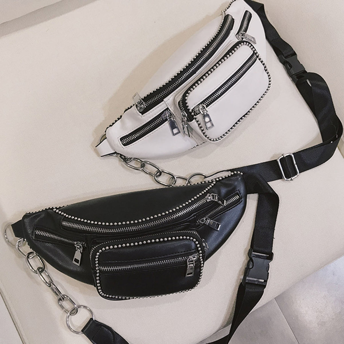 Faux Leather Fanny Pack - worthtryit.com