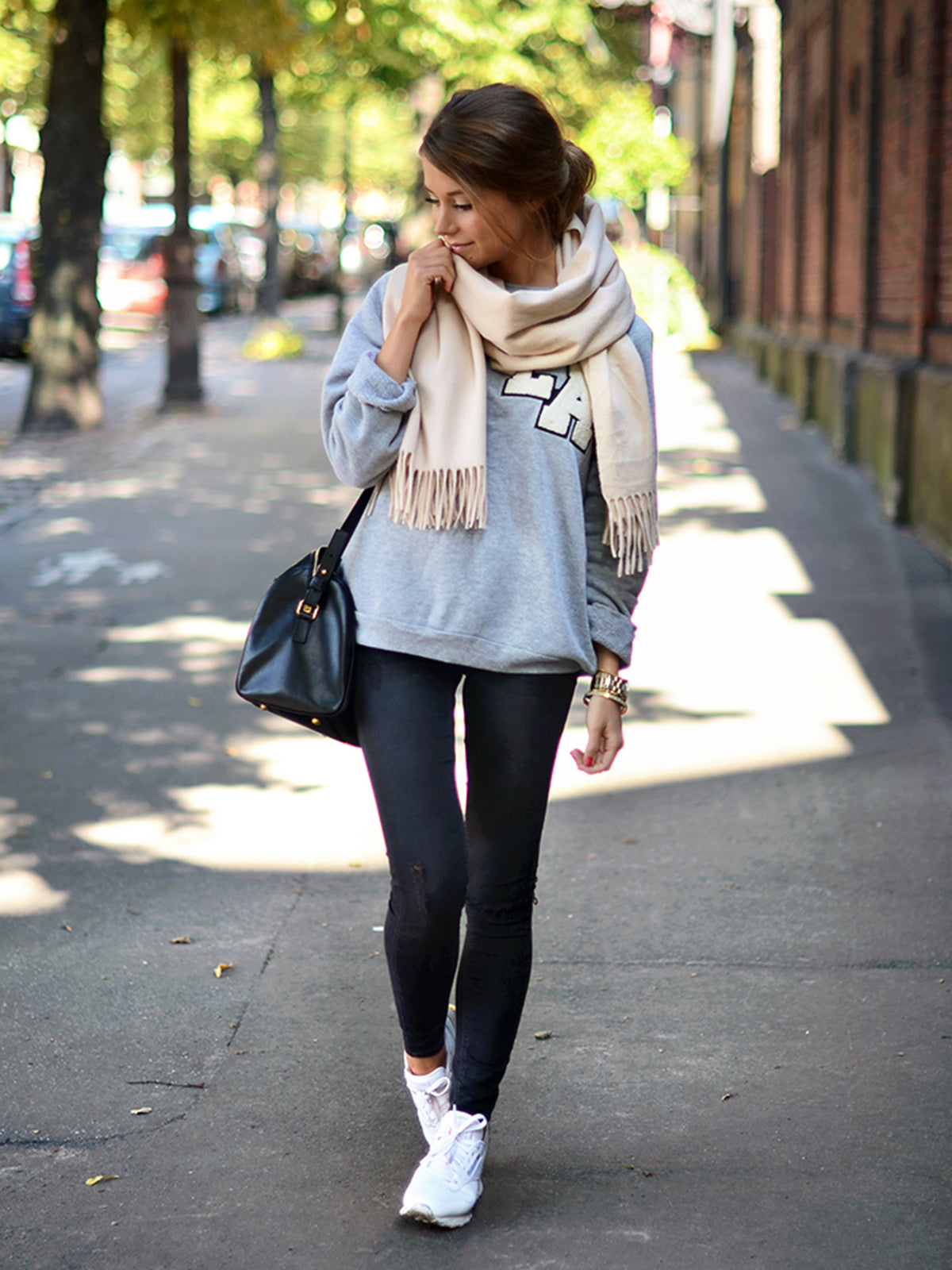 Solid Color Tassel Scarf - worthtryit.com