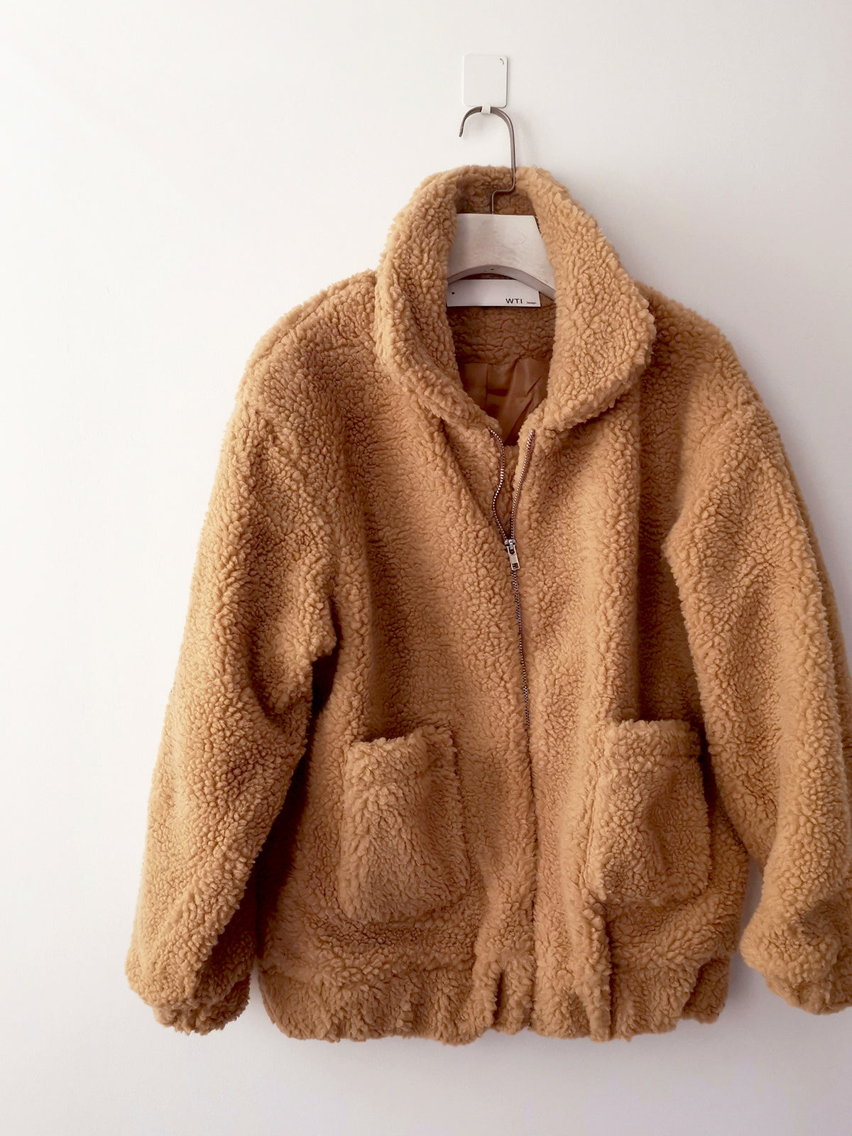 Oversize Faux Fur Fuzzy Jacket - worthtryit.com