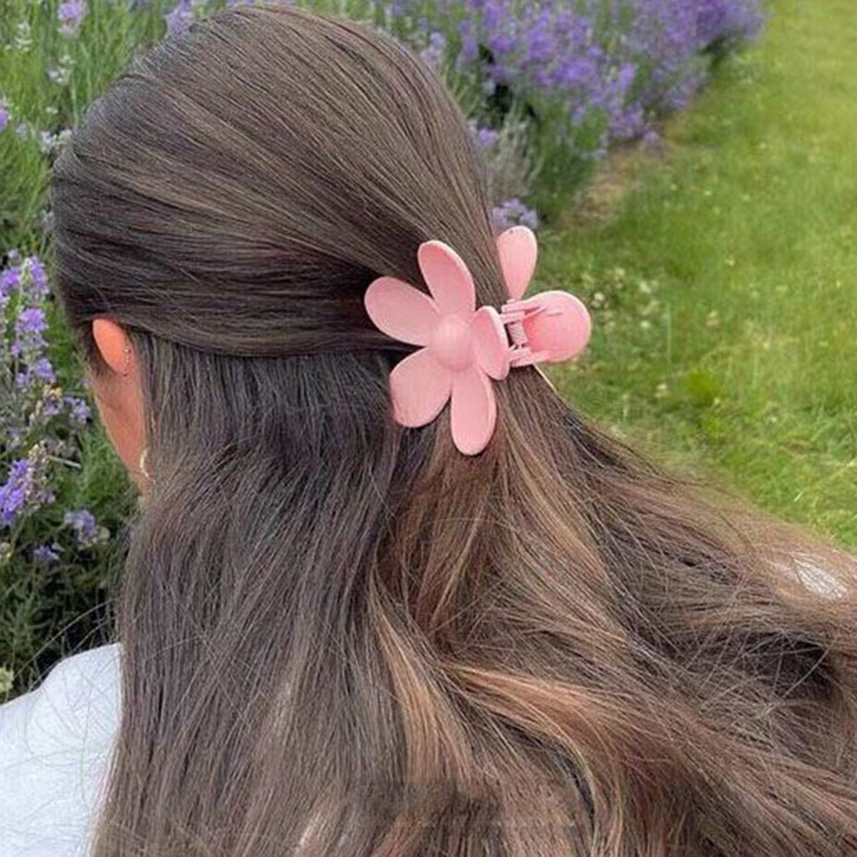 Floral Petal Hair Claw