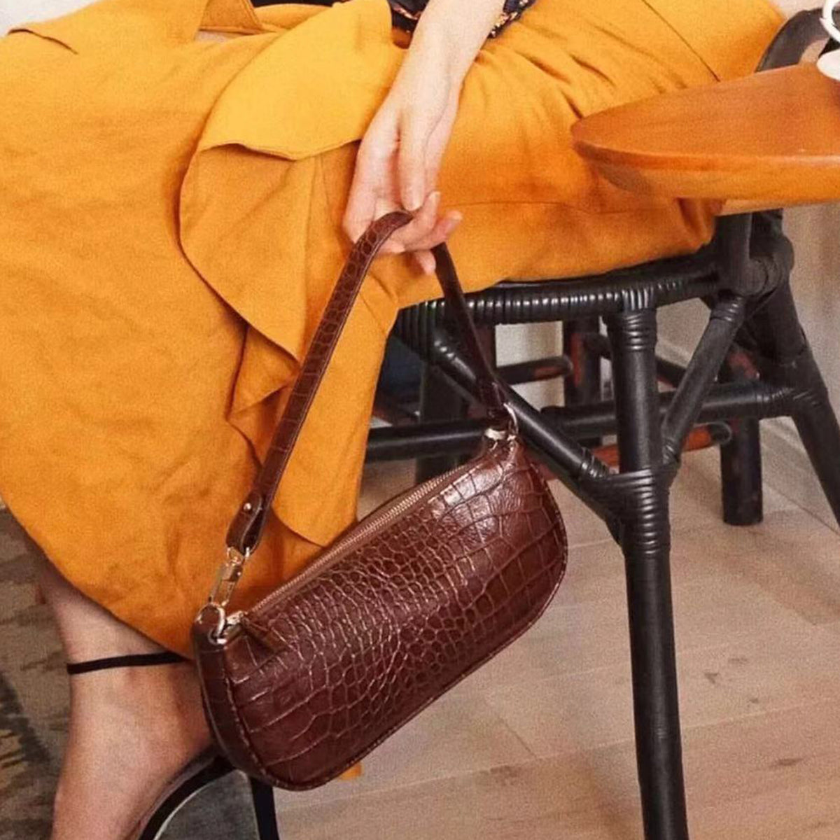 Vintage Leather Rachel Bag - worthtryit.com