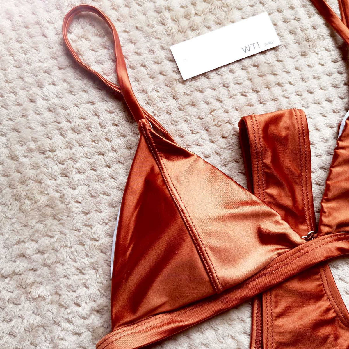 Classic Triangle High Cut Bikini Set - worthtryit.com