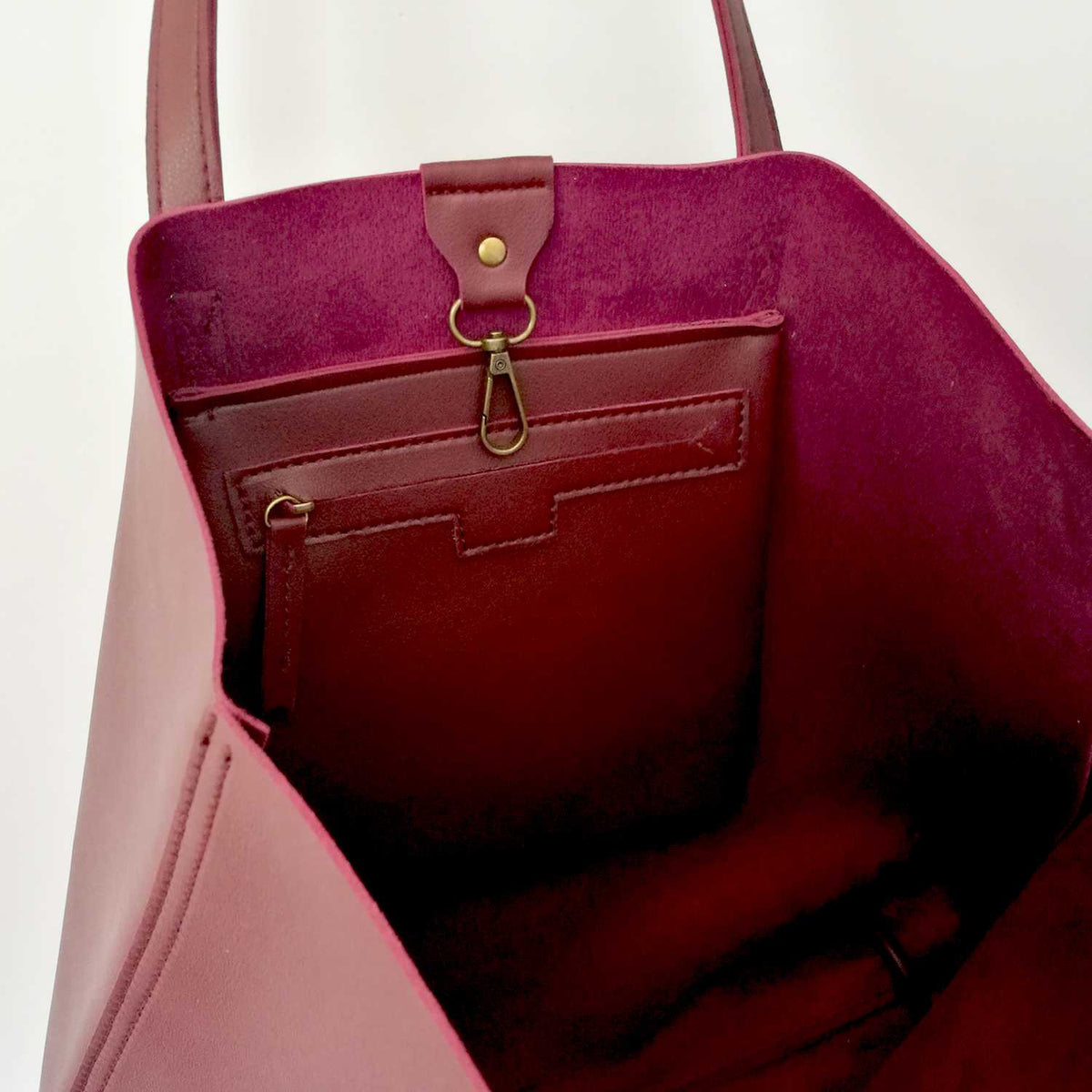 Oversized Tote Bag - Burnt Orange - worthtryit.com