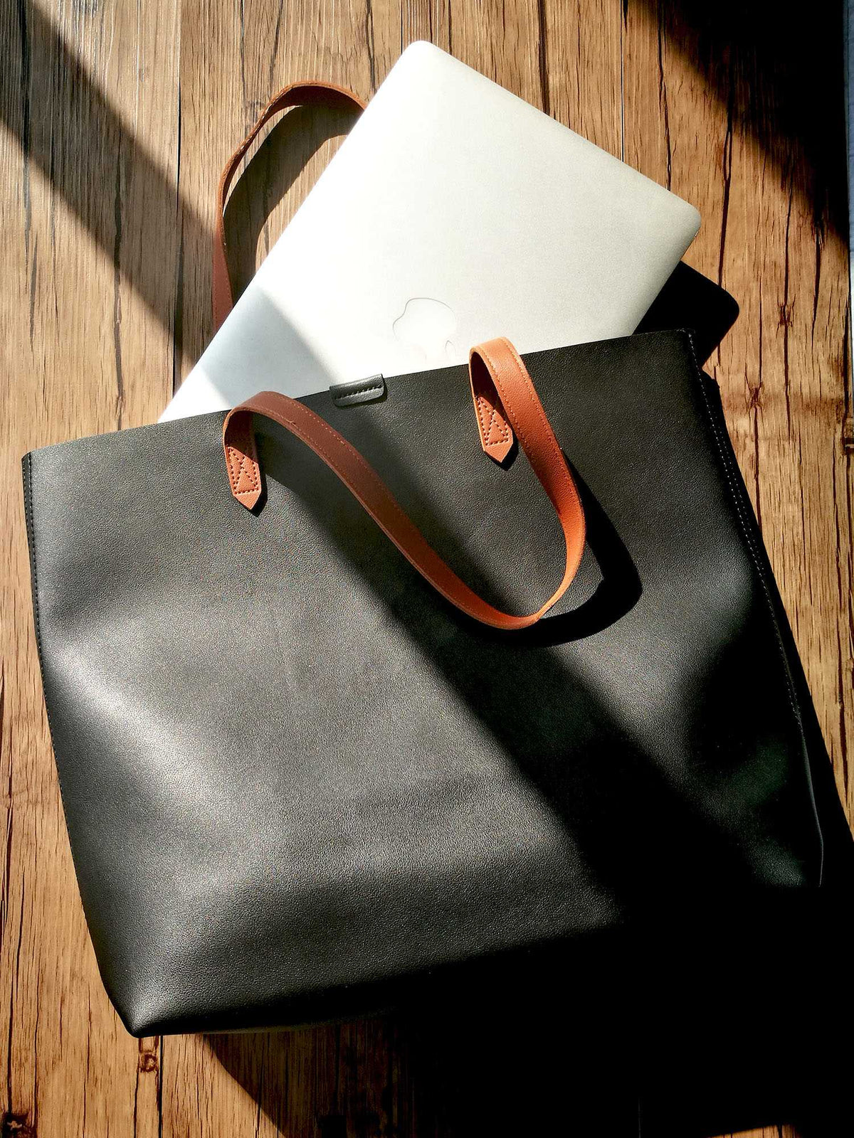 Oversized Tote Bag - Burnt Orange - worthtryit.com