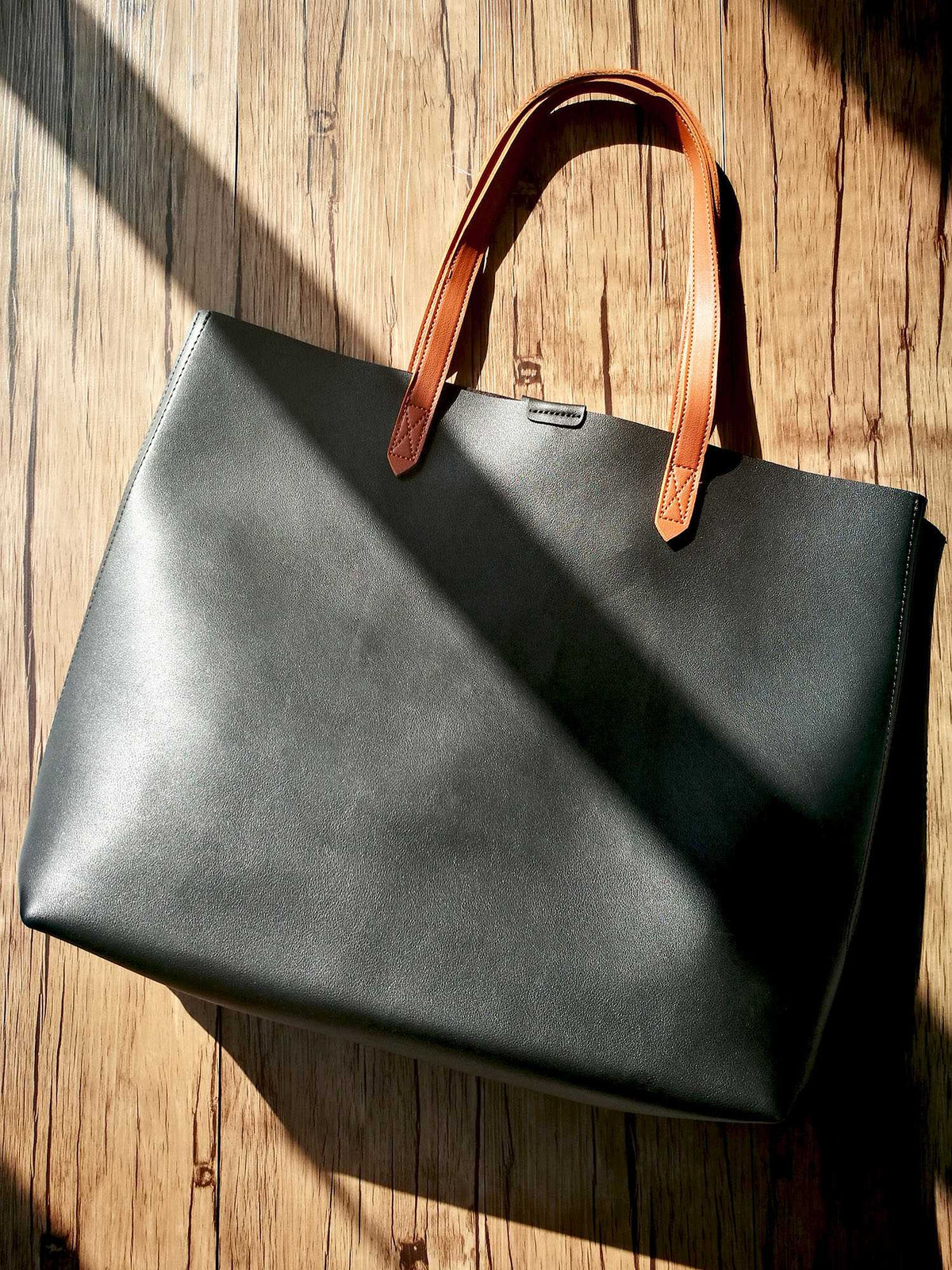 Oversized Tote Bag - Burnt Orange - worthtryit.com