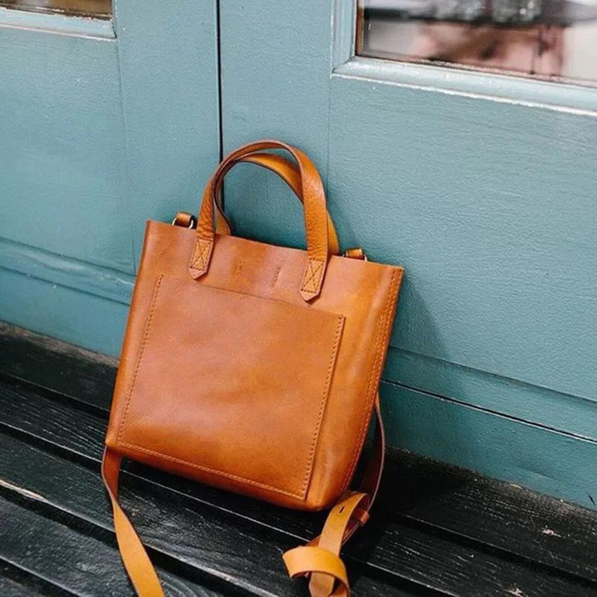 Leather Tote Bag