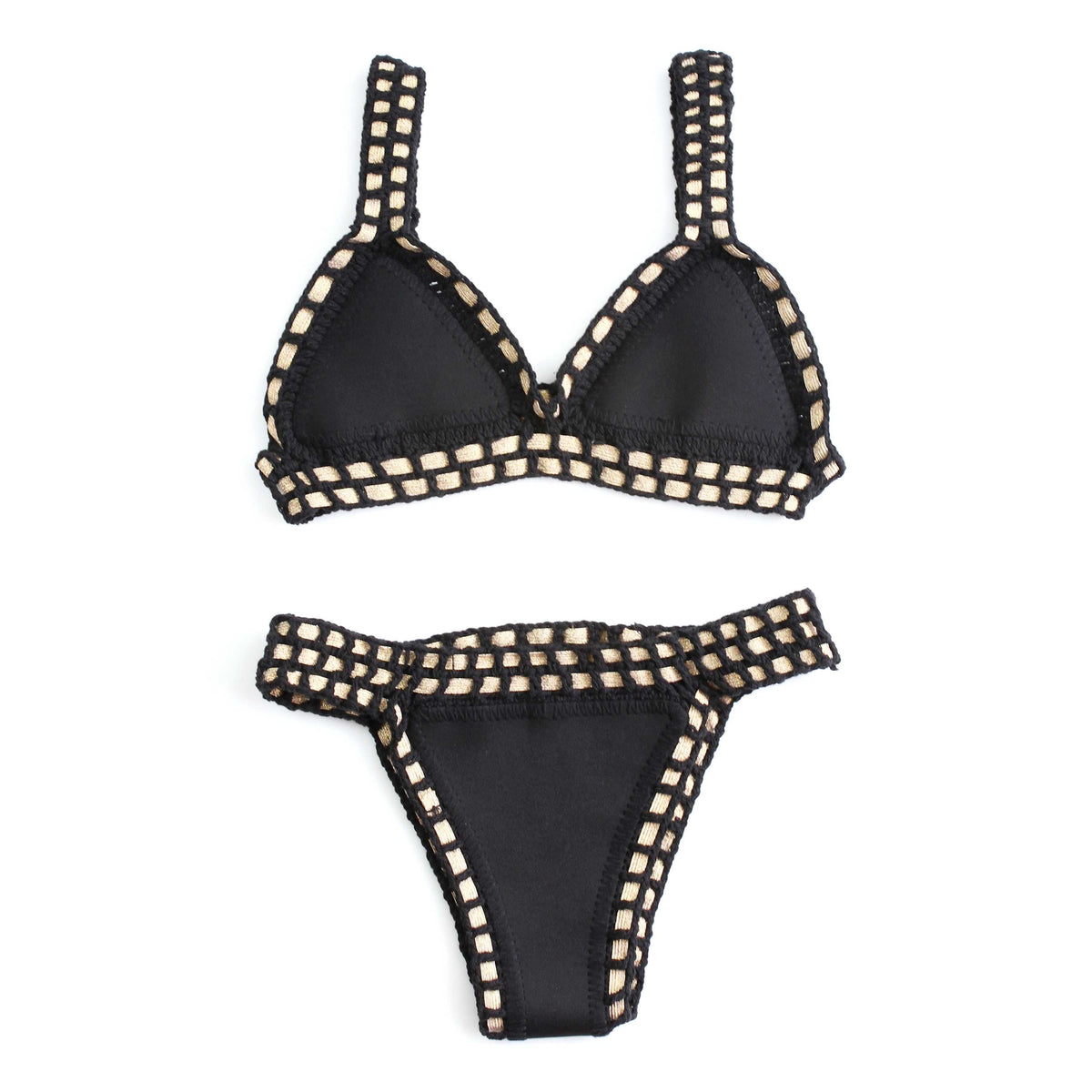 Reversible Handmade Neo Crochet Bikini Suit - worthtryit.com