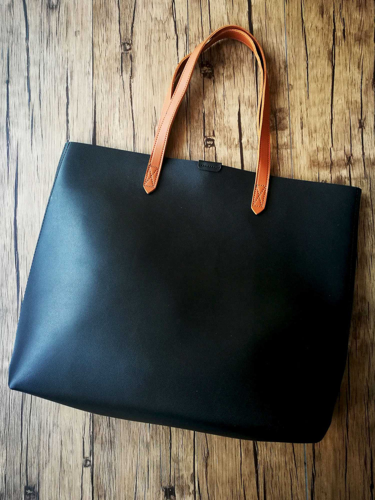 Oversized Tote Bag - Burnt Orange - worthtryit.com