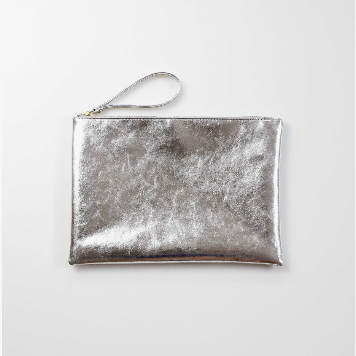 Metallic Wristlet Handbag Clutch Bag Purse 11.2"*7.78"-3 Colors - worthtryit.com