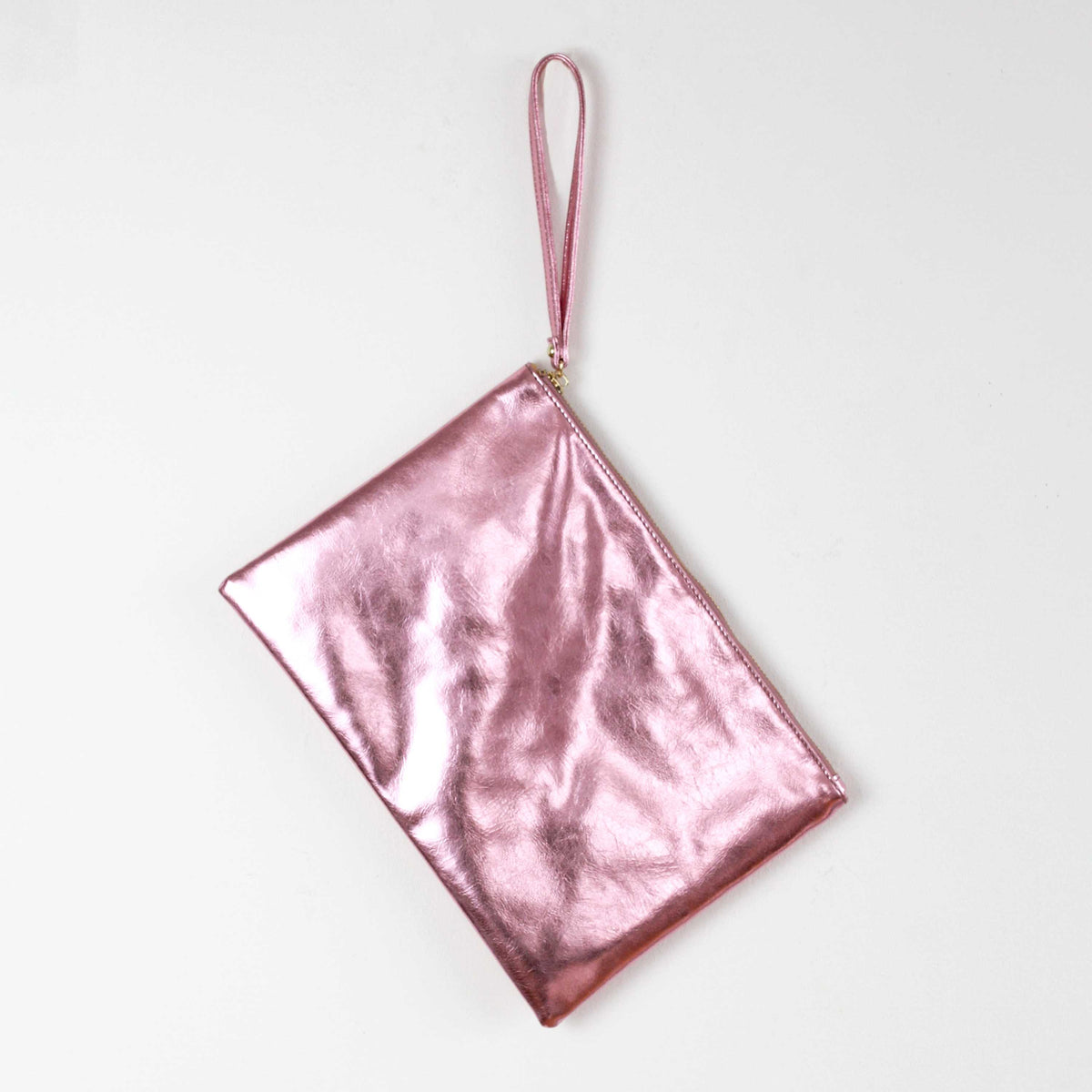 Metallic Wristlet Handbag Clutch Bag Purse 11.2"*7.78"-3 Colors - worthtryit.com